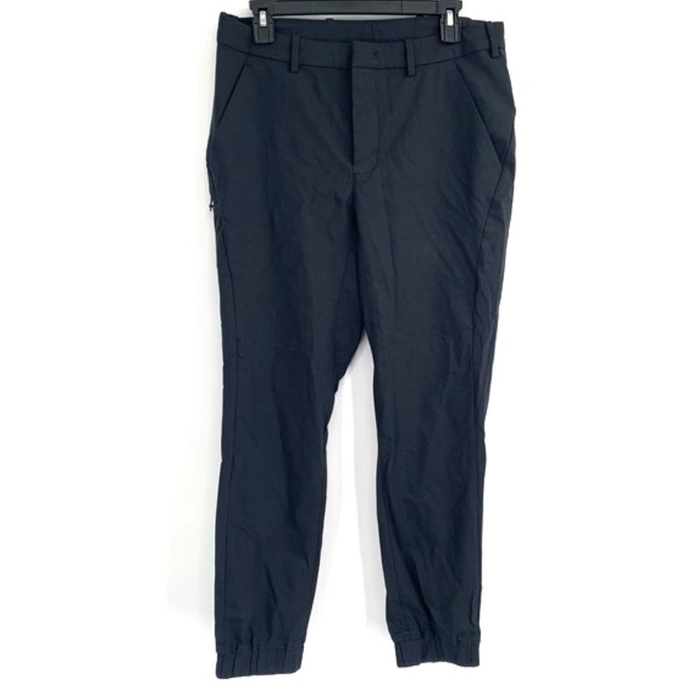 KIT AND ACE Jogger Chino Pant Active Pockets Grey Blue Stretch